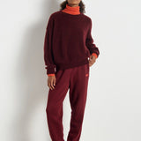American Vintage Women's Sweater Vitow | Grenat Melange