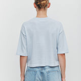 Kensy Cotton Cashmere Tee Powder Blue