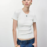 Viktoria & Woods V&W Tee | Ivory