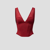 Viktoria & Woods Casanova Bustier | Scarlet (PRE-ORDER)