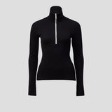 Viktoria & Woods Summit Rib Turtleneck | Black