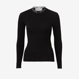 Viktoria & Woods Woods Rib Longsleeve Tee | Black
