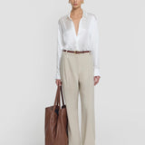 Viktoria & Woods Memorial Silk Shirt | Ivory