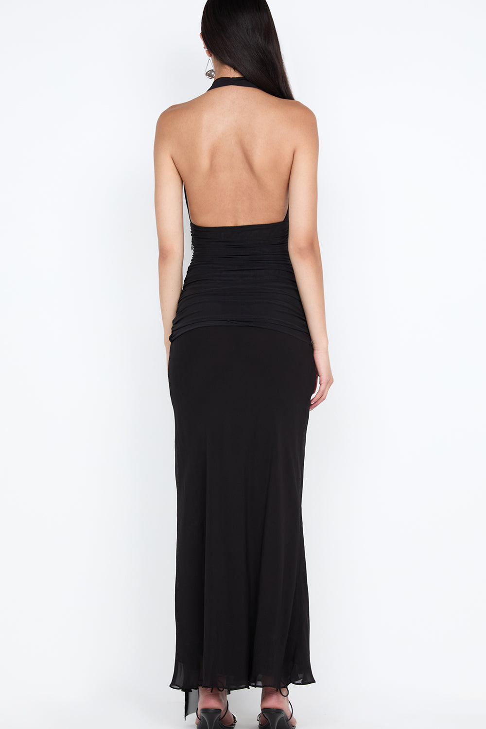 CASSIS DRAPE MAXI DRESS
