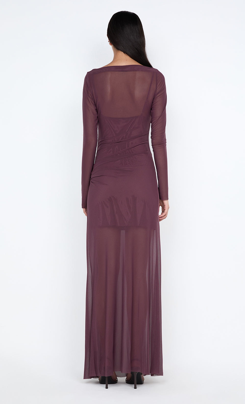 MARABOU L/S MAXI DRESS