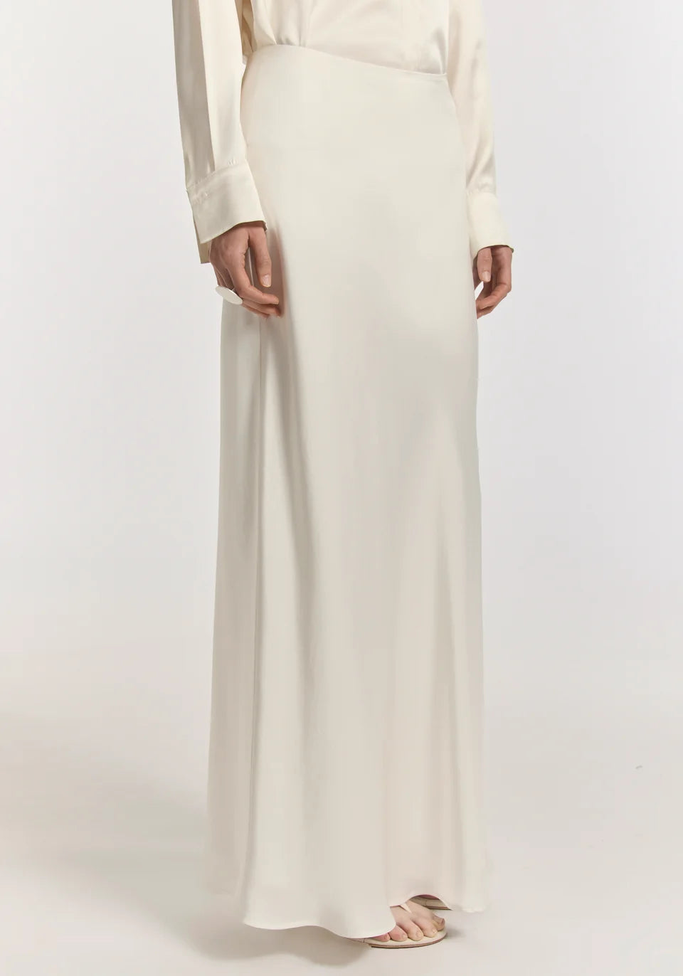 Viktoria & Woods Othello Long Skirt | Ivory