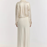 Viktoria & Woods Othello Long Skirt | Ivory