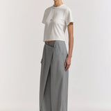 Viktoria & Woods Storrie Trouser | Light Grey Marle
