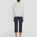 Viktoria & Woods Hart Merino Cardigan | Ivory Marl