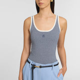 Viktoria & Woods Chronicle Tank | French Navy Stripe