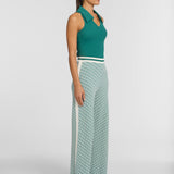 Viktoria & Woods Blackwell Pant | Green Ivy Print (PRE-ORDER)