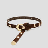 Viktoria & Woods Scott Belt | Tan Suede