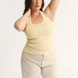 Primi Harmony Halter Tank | Buttermilk