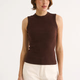 Primi Harmony Shell Tank | Cocoa