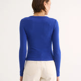 Primi Caterina Snap Button Top | Cobalt (PRE-ORDER)