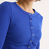 Primi Caterina Snap Button Top | Cobalt (PRE-ORDER)