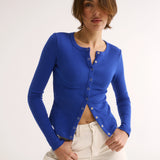 Primi Caterina Snap Button Top | Cobalt (PRE-ORDER)