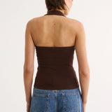 Primi Harmony Halter Tank | Cocoa
