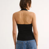 Primi Harmony Halter Tank | Black