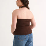 Primi Harmony Halter Tank | Cocoa