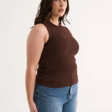 Primi Harmony Shell Tank | Cocoa