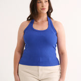 Primi Harmony Halter Tank | Cobalt