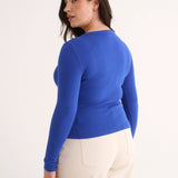Primi Caterina Snap Button Top | Cobalt (PRE-ORDER)