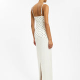 With Harper Lu Slip Dress | Ivory Polka (PRE-ORDER)