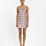 With Harper Lu Bias Mini Dress | Vintage Stripe