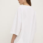 Max Cotton Oversized Tee White