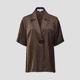 Viktoria & Woods Chorus Shirt | Chocolate