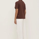 Assembly Label Womens Organic Base Tee | Espresso