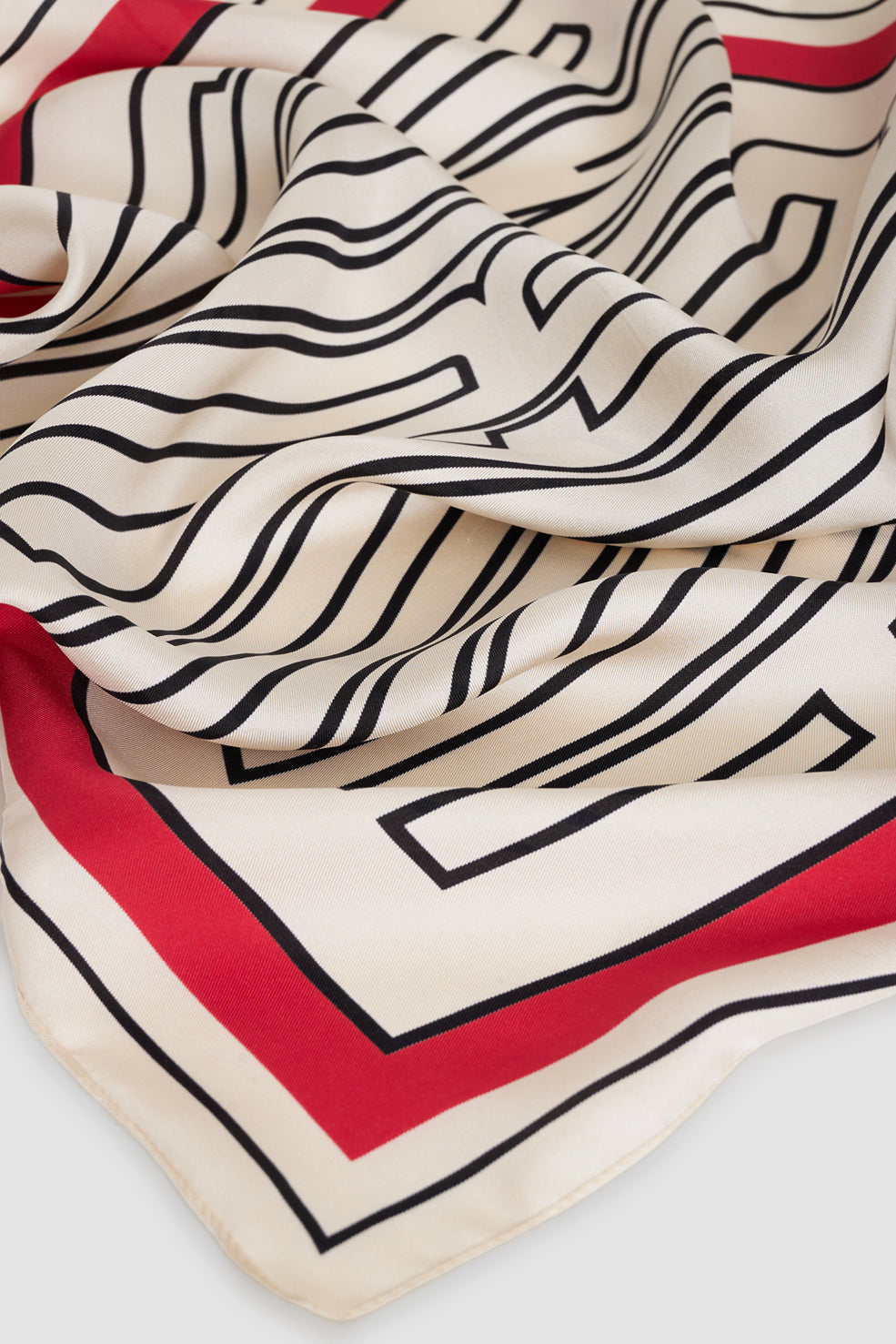 Anine Bing York Scarf | Tango Red
