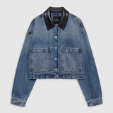 Anine Bing Yuma Jacket | Cabana Blue