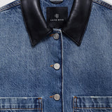 Anine Bing Yuma Jacket | Cabana Blue
