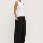 Lola Barrel Pant Black