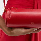 Oroton Romy Barrel Bag | Market Red (PRE-ORDER)