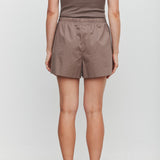 Micha Poplin Short Dark Sand