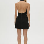 Aubrey denim mini dress