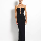 Effie Kats Addison Gown | Black