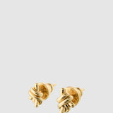 Oroton Julia Knot Stud | Gold (PRE-ORDER)