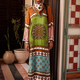 Alemais Contina Silk Midi Dress