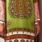 Alemais Contina Silk Midi Dress