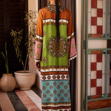 Alemais Contina Silk Midi Dress