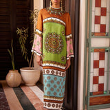 Alemais Contina Silk Midi Dress