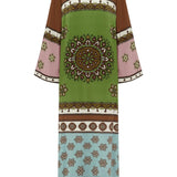 Alemais Contina Silk Midi Dress