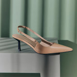 Lana Wilkinson Alyssa Pump | Beige Patent