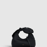 Oroton Myrtle Satin Mini Bag | Black (PRE-ORDER)