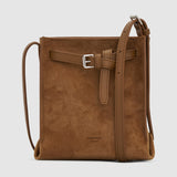 Oroton Margot Tiny Bucket Bag Suede | Teak (PRE-ORDER)