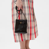 Oroton Margot Tiny Bucket Bag | Dark Chocolate